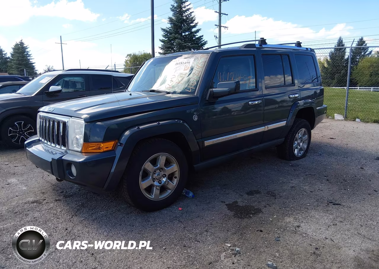 2008 Jeep Commander Overland VIN:1J8HG68258C111427 - 2