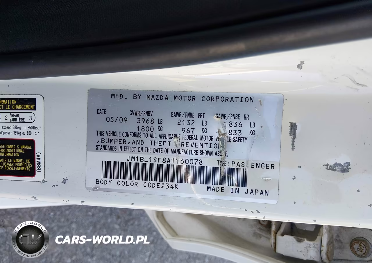 2010 Mazda Mazda3 I Touring VIN:JM1BL1SF8A1160078 - 9