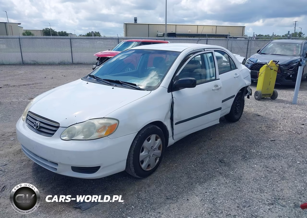 2003 Toyota Corolla Ce VIN:1NXBR32E13Z126207 - 2