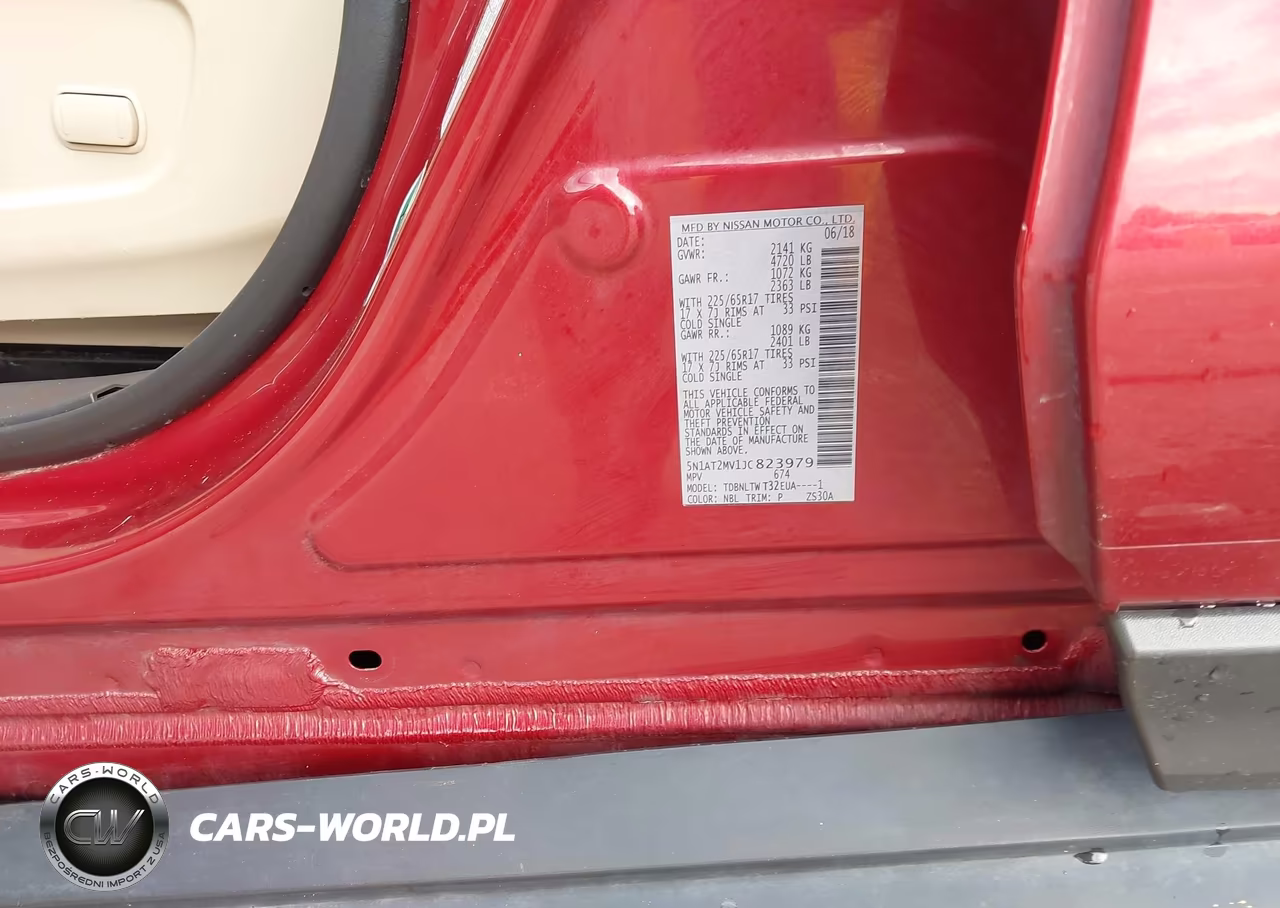 2018 Nissan Rogue Sv VIN:5N1AT2MV1JC823979 - 17
