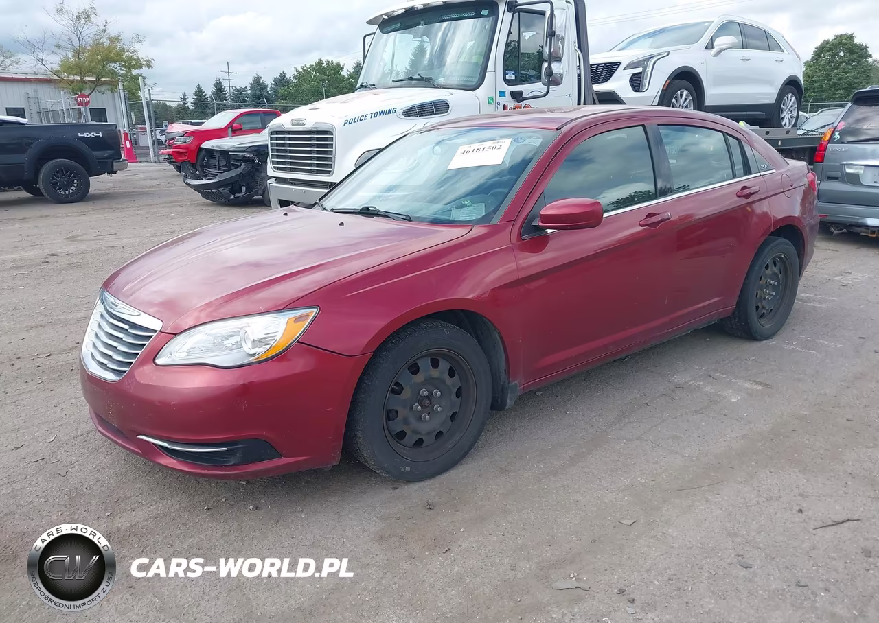2014 Chrysler 200 Lx VIN:1C3CCBAB9EN122869 - 2