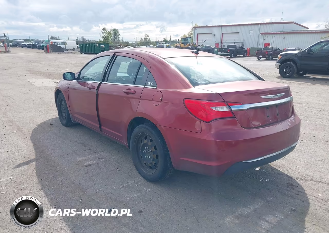 2014 Chrysler 200 Lx VIN:1C3CCBAB9EN122869 - 3