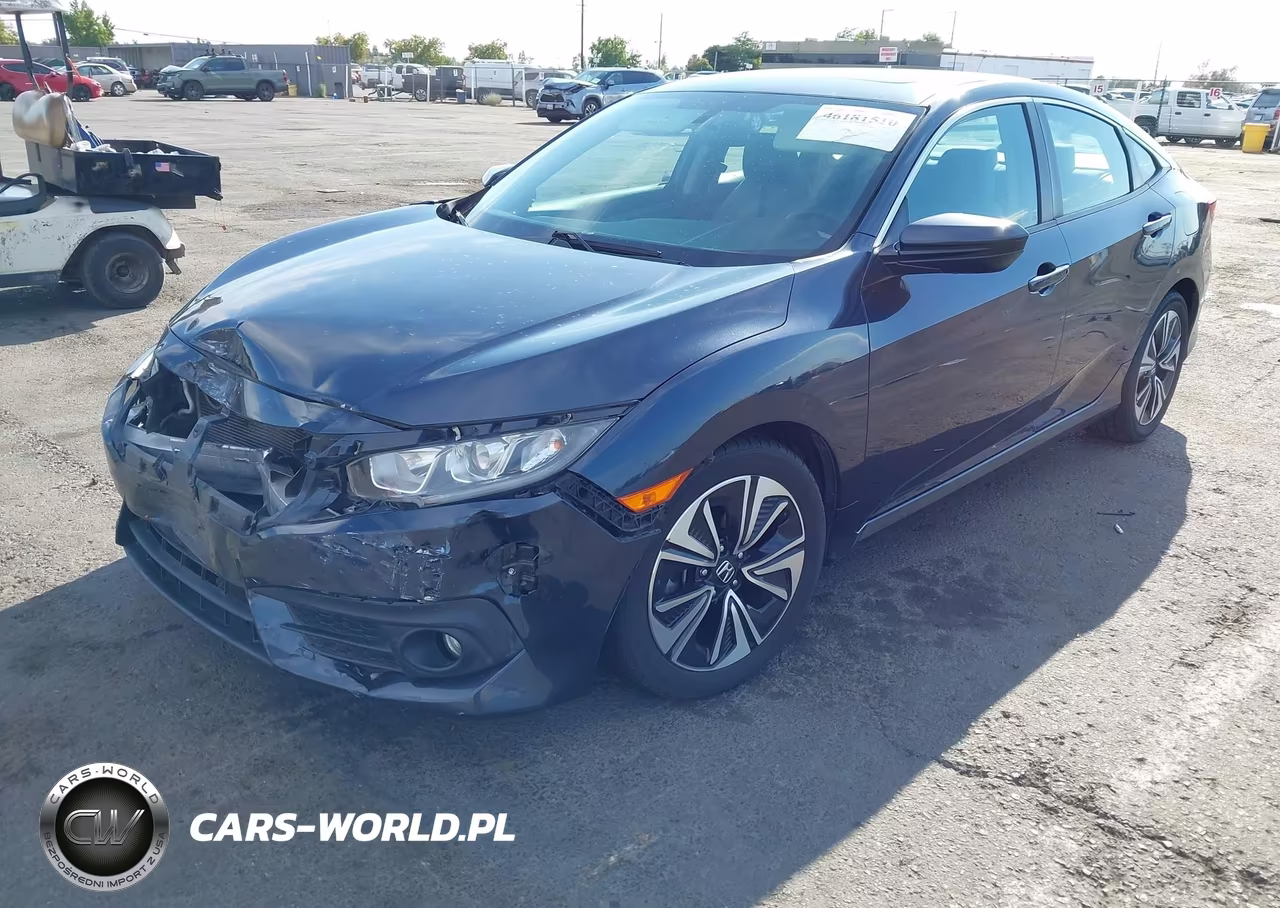 2017 Honda Civic Ex-T VIN:19XFC1F33HE205789 - 2