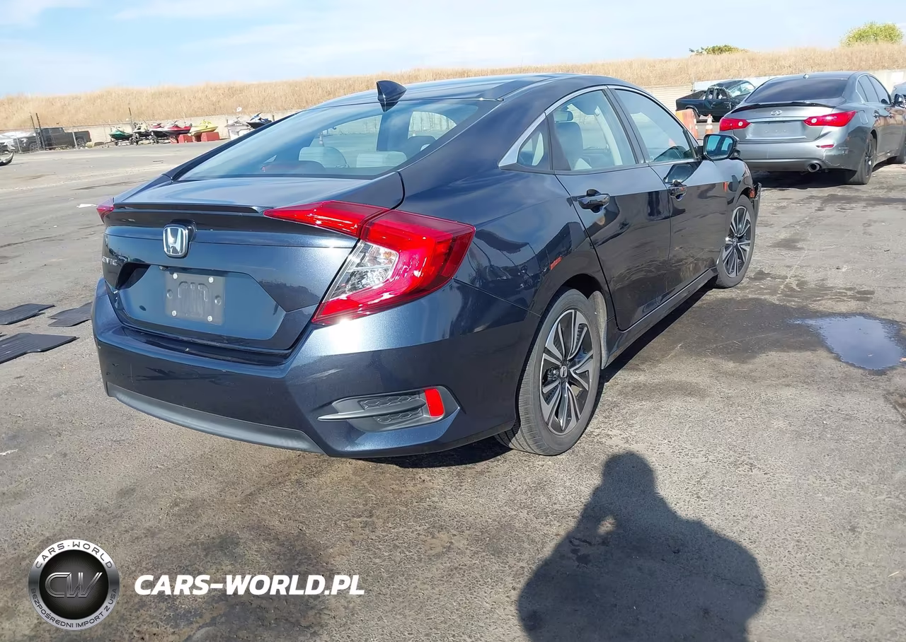 2017 Honda Civic Ex-T VIN:19XFC1F33HE205789 - 4