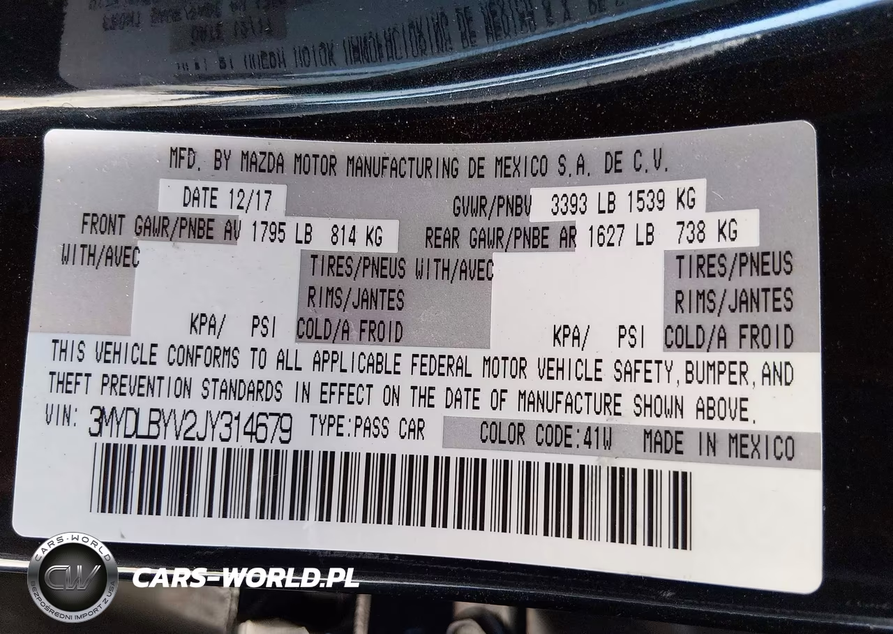 2018 Toyota Yaris Ia VIN:3MYDLBYV2JY314679 - 9