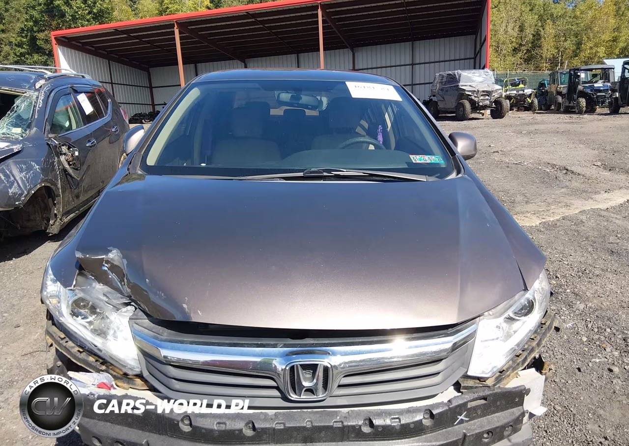 2012 Honda Civic Lx VIN:2HGFB2F58CH529474 - 12