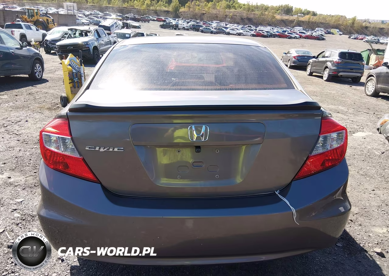 2012 Honda Civic Lx VIN:2HGFB2F58CH529474 - 16