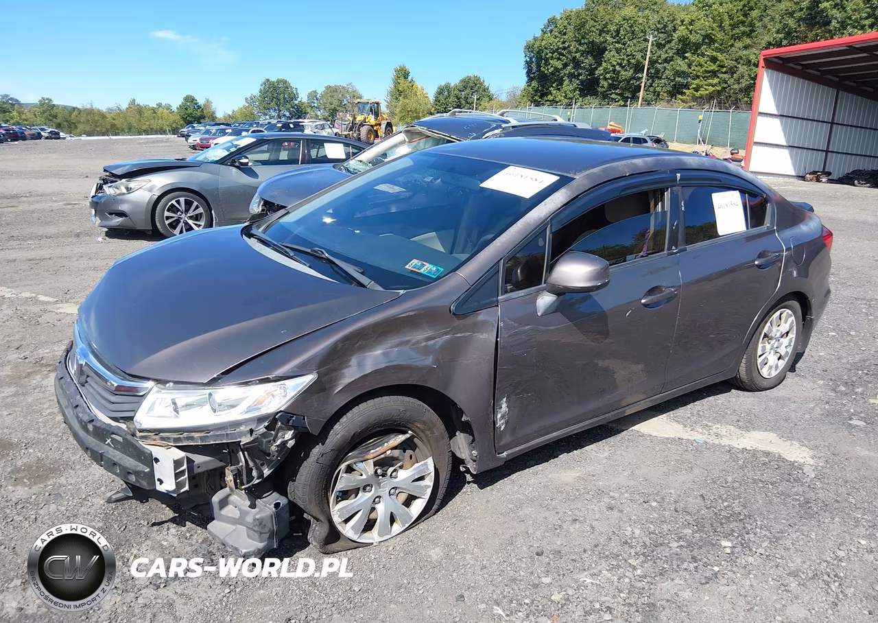 2012 Honda Civic Lx VIN:2HGFB2F58CH529474 - 2