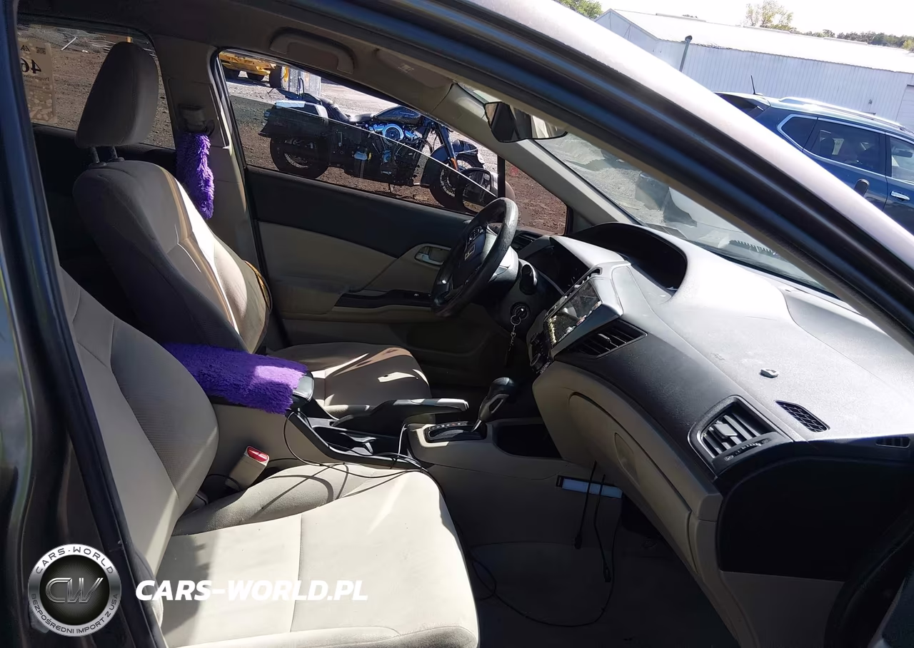 2012 Honda Civic Lx VIN:2HGFB2F58CH529474 - 5
