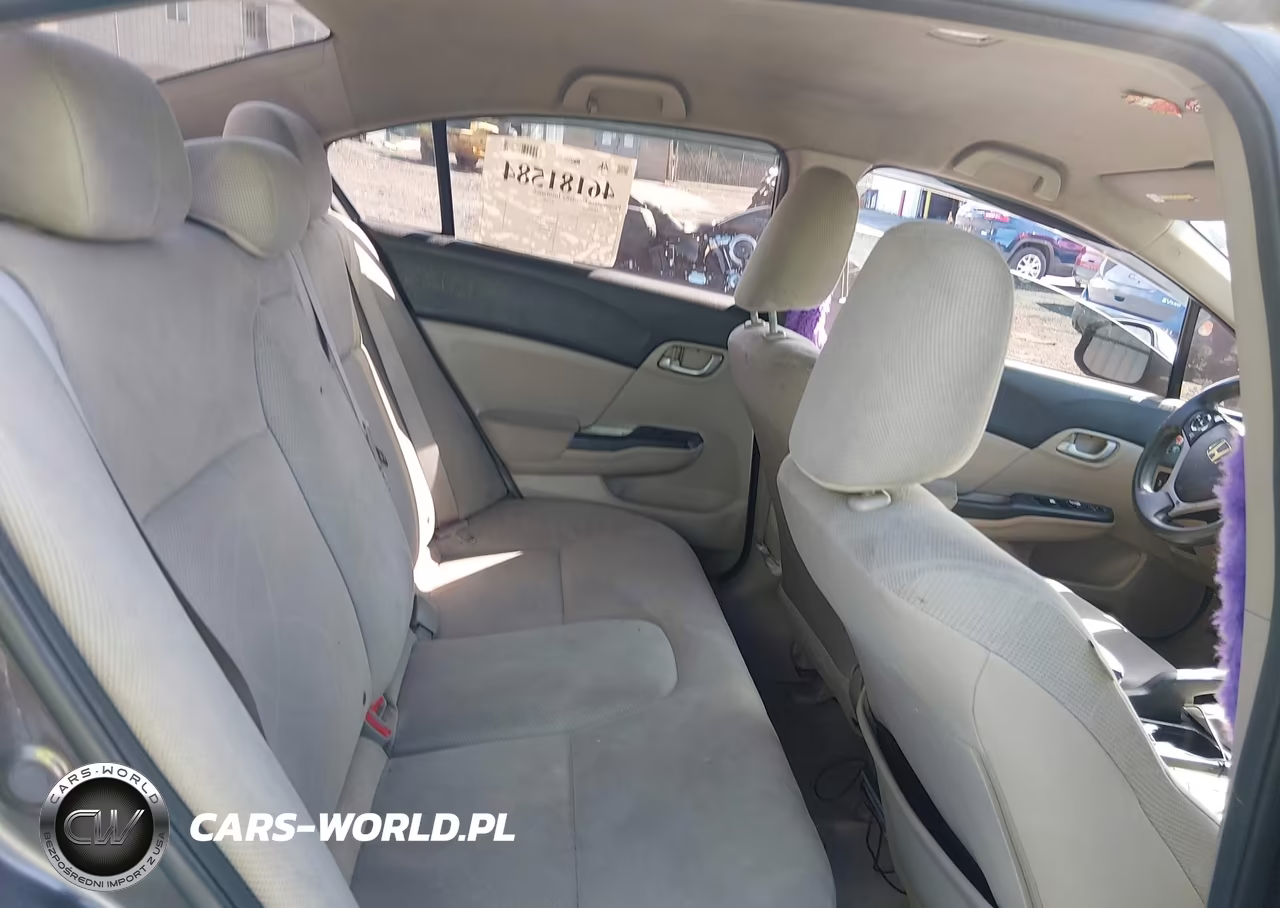 2012 Honda Civic Lx VIN:2HGFB2F58CH529474 - 8