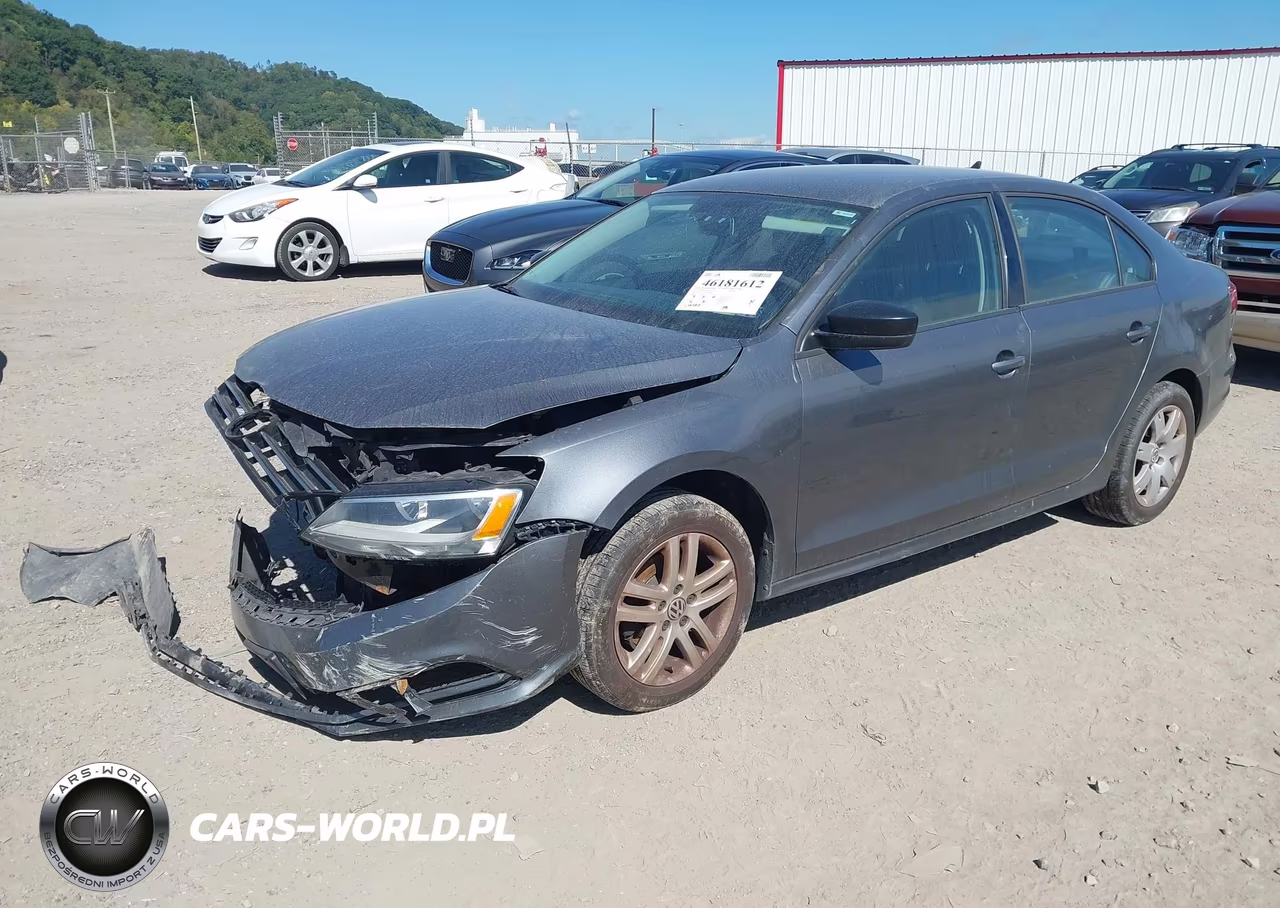 2015 Volkswagen Jetta 2.0L S VIN:3VW1K7AJ1FM218675 - 2