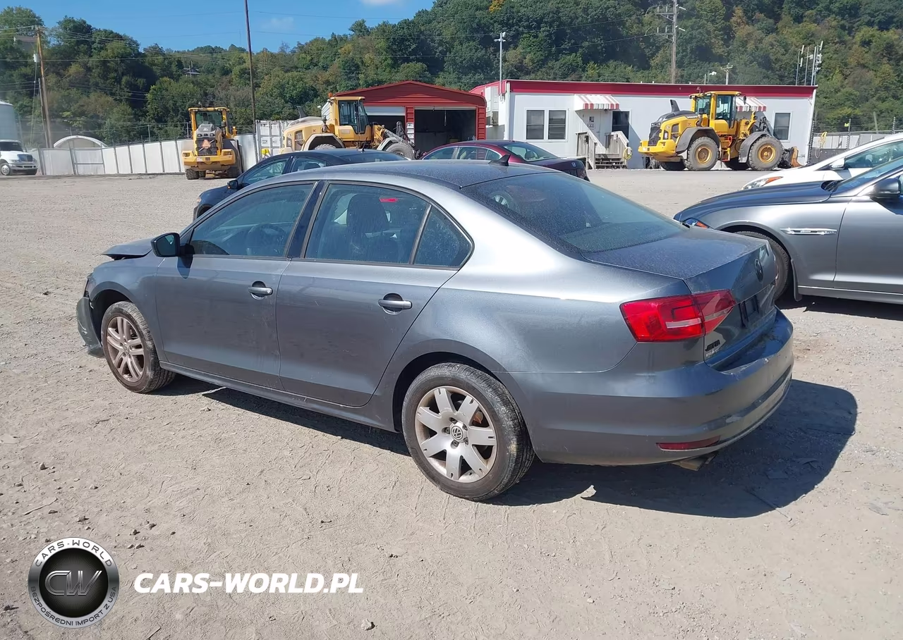 2015 Volkswagen Jetta 2.0L S VIN:3VW1K7AJ1FM218675 - 3