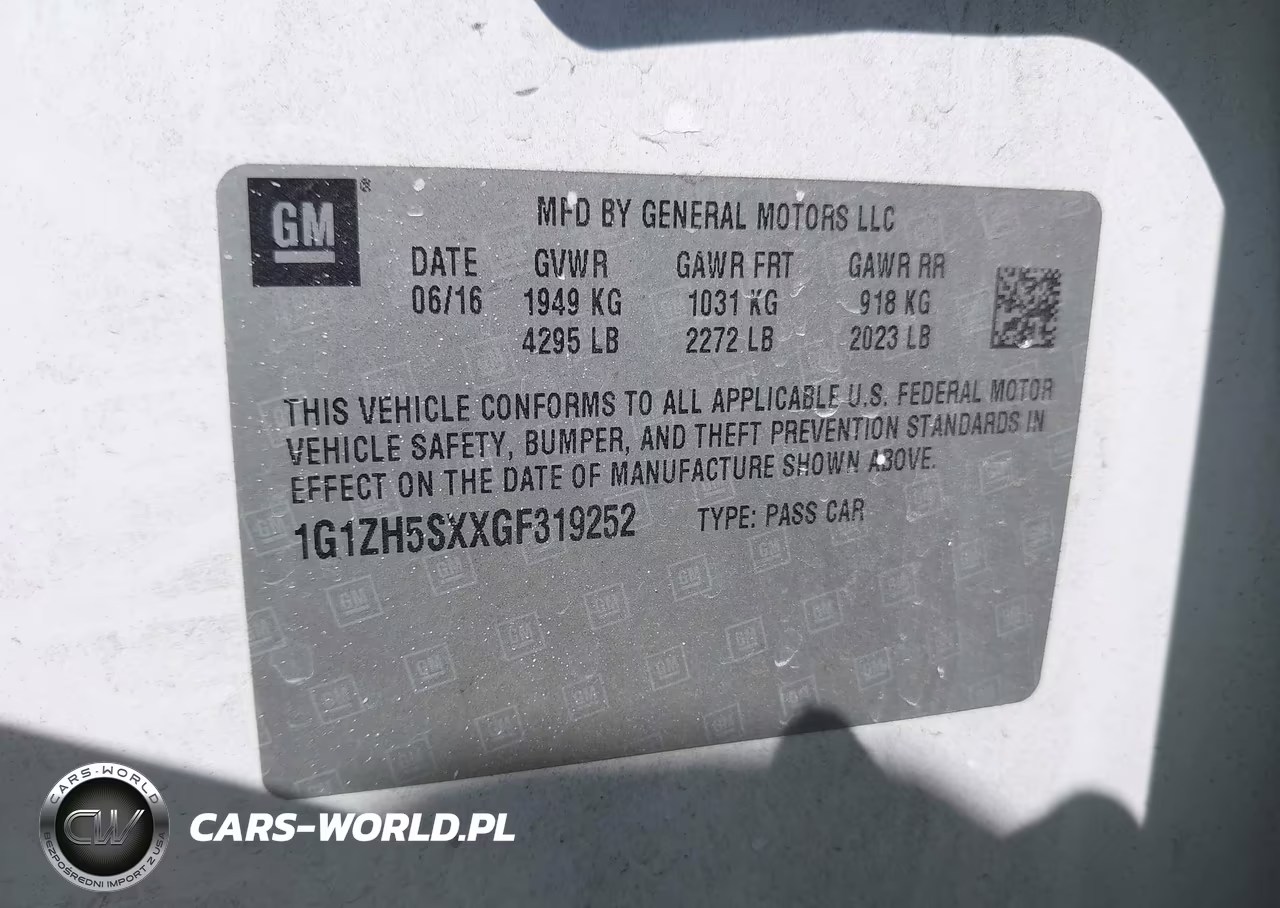 2016 Chevrolet Malibu Premier VIN:1G1ZH5SXXGF319252 - 9