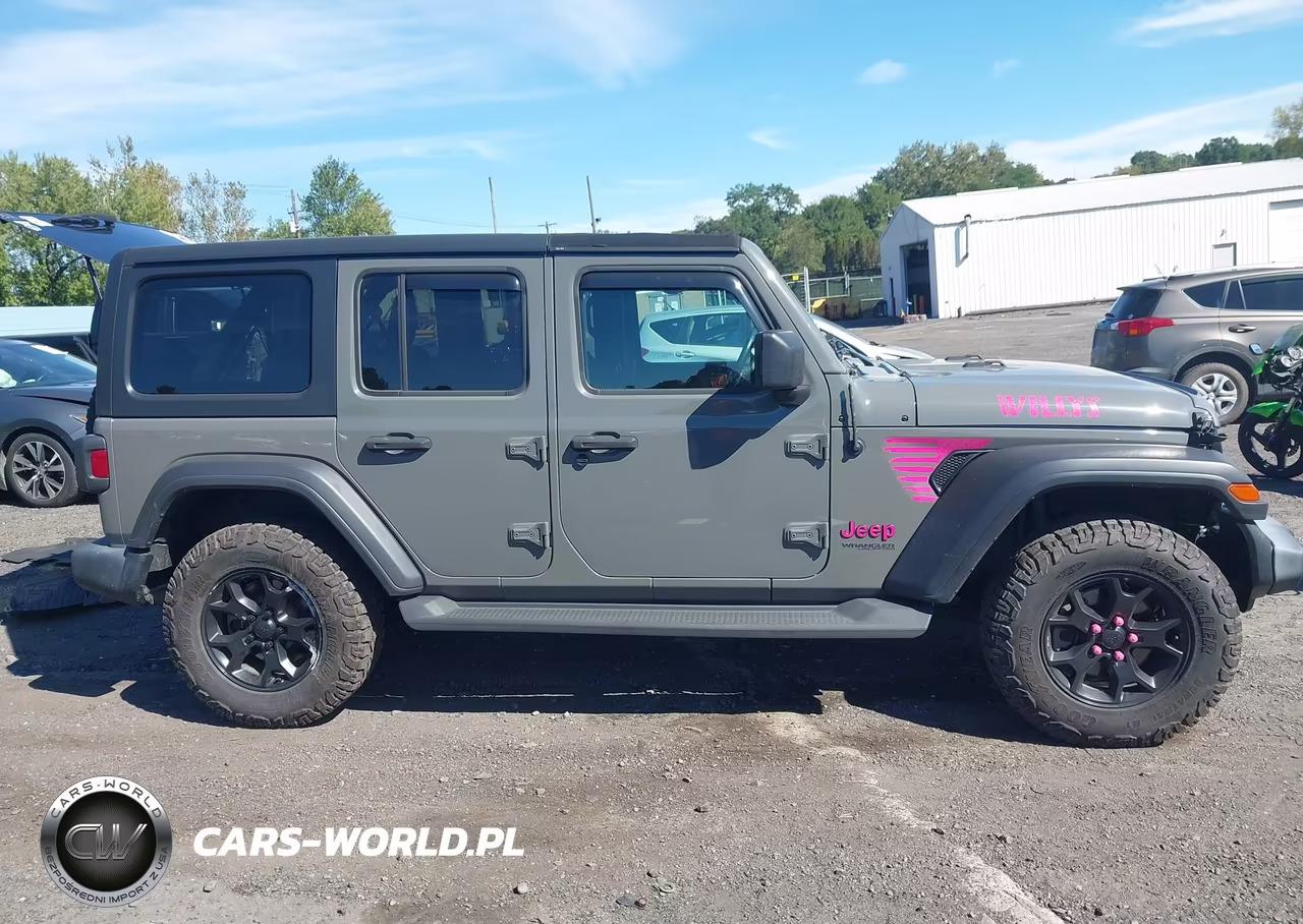 2020 Jeep Wrangler Unlimited Willys 4X4 VIN:1C4HJXDN0LW158919 - 13