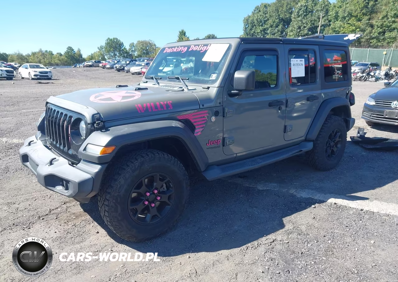 2020 Jeep Wrangler Unlimited Willys 4X4 VIN:1C4HJXDN0LW158919 - 2