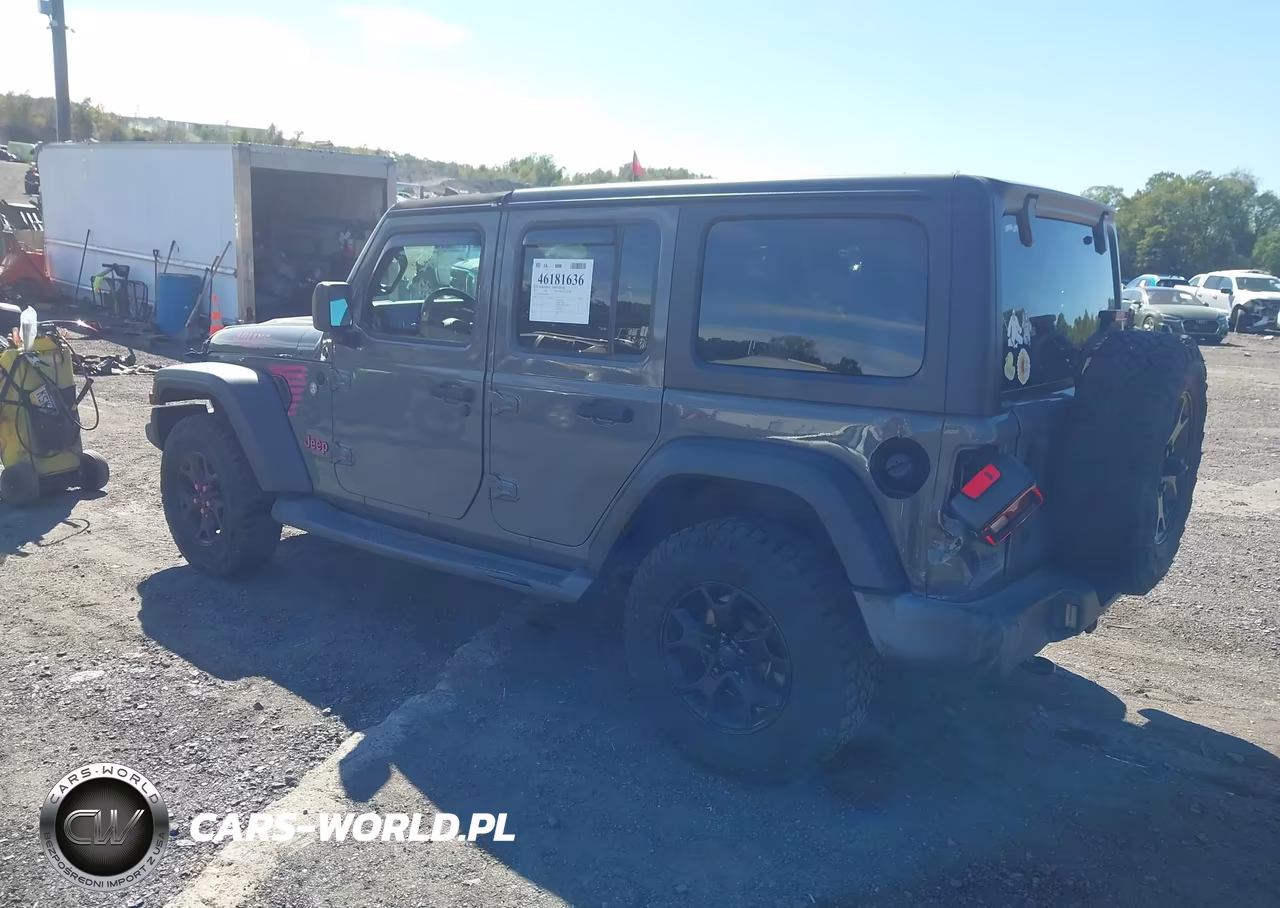 2020 Jeep Wrangler Unlimited Willys 4X4 VIN:1C4HJXDN0LW158919 - 3