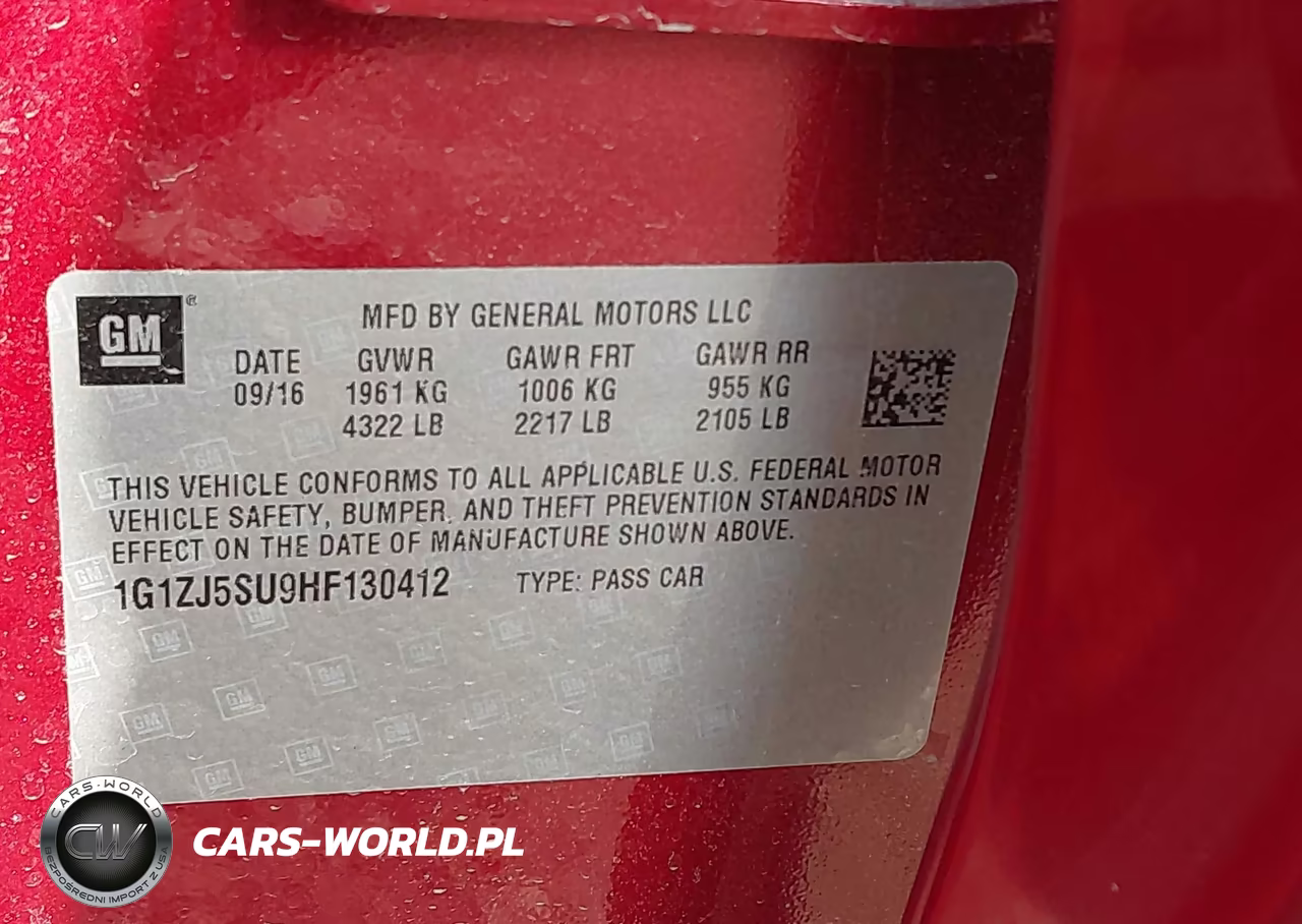 2017 Chevrolet Malibu Hybrid VIN:1G1ZJ5SU9HF130412 - 9