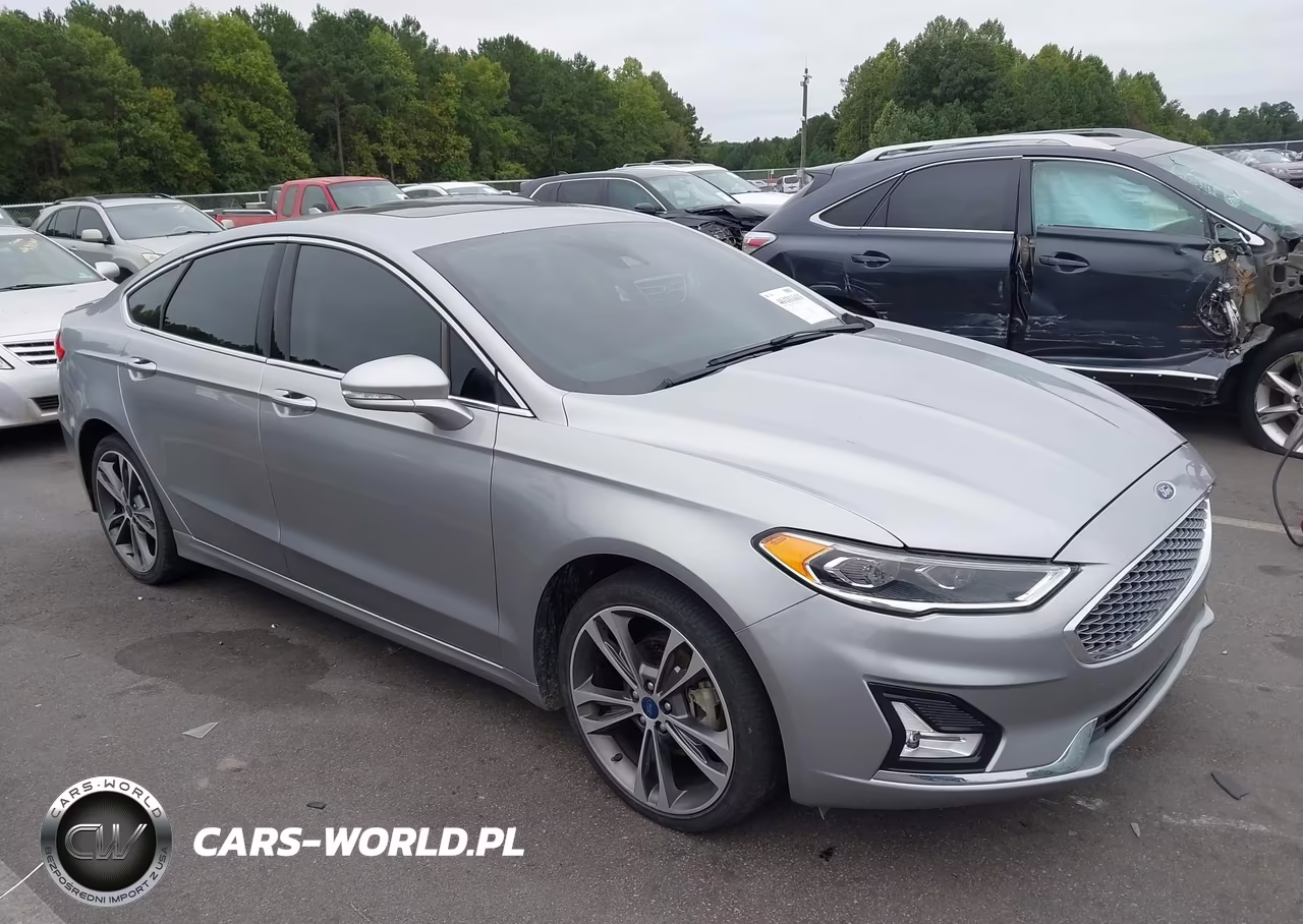 2020 Ford Fusion Titanium VIN:3FA6P0D95LR175062 - 1
