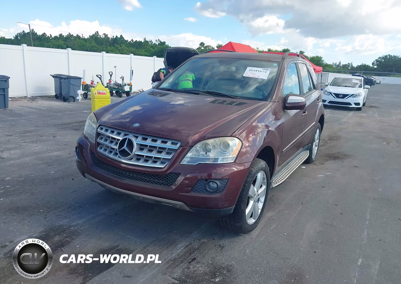 2009 Mercedes-Benz Ml 350 4Matic VIN:4JGBB86EX9A447202 - 2