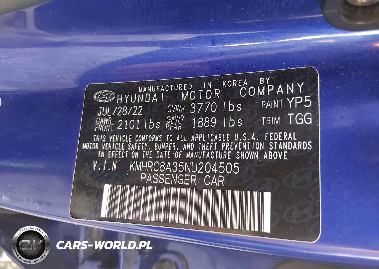 2022 Hyundai Venue Sel VIN:KMHRC8A35NU204505 - 9