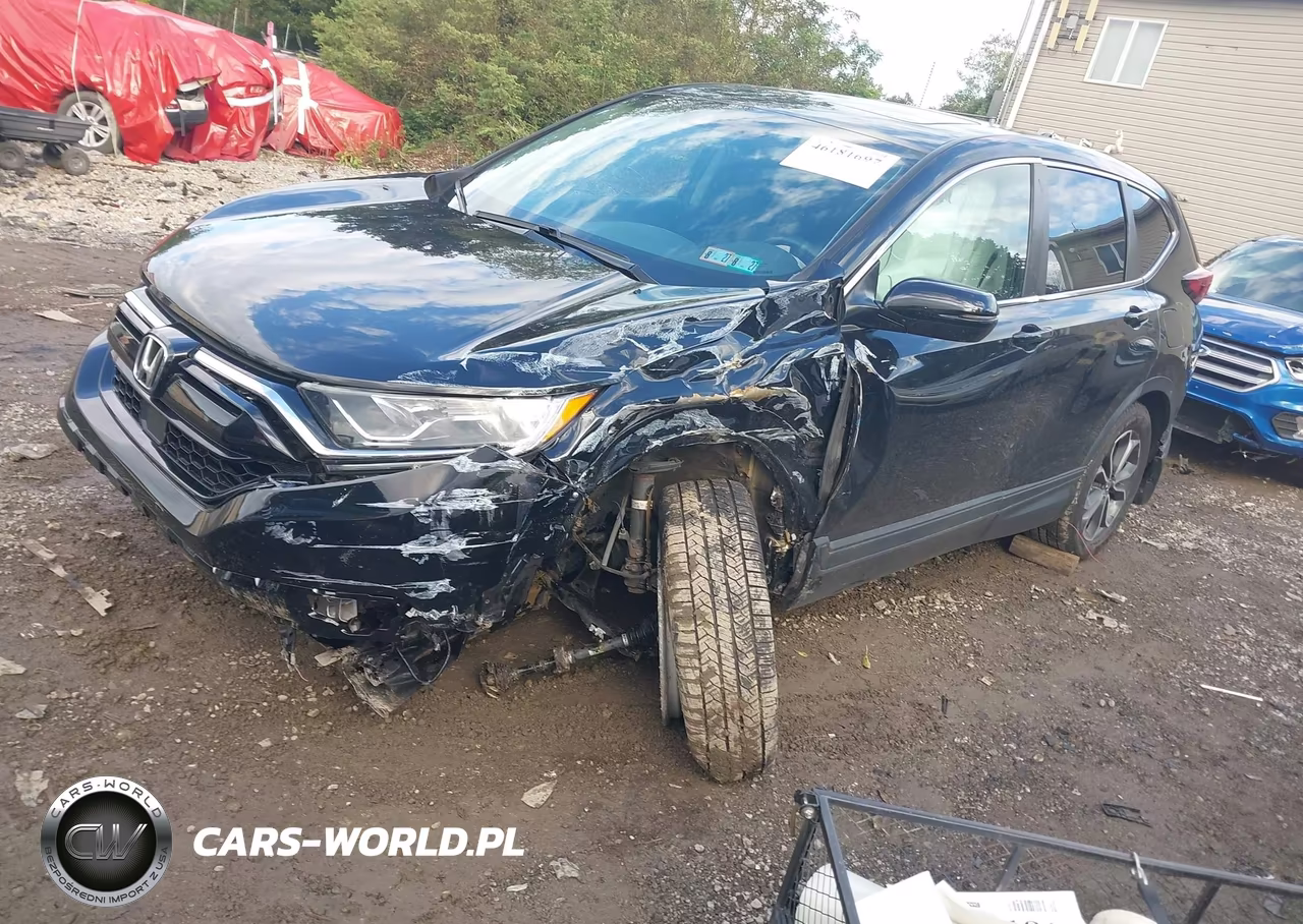 2020 Honda Cr-V Awd Ex-L VIN:5J6RW2H87LL020044 - 2