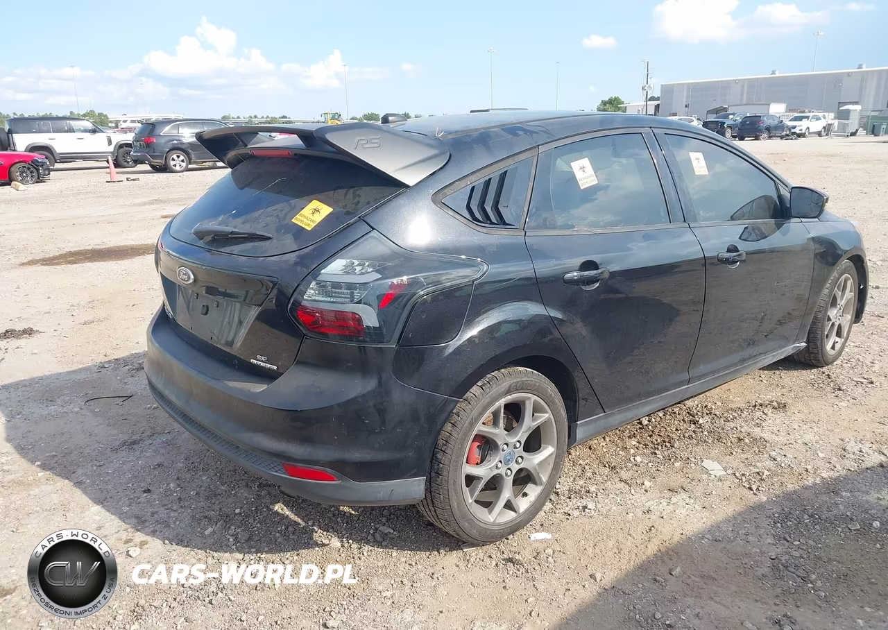 2013 Ford Focus Se VIN:1FADP3K25DL117550 - 4
