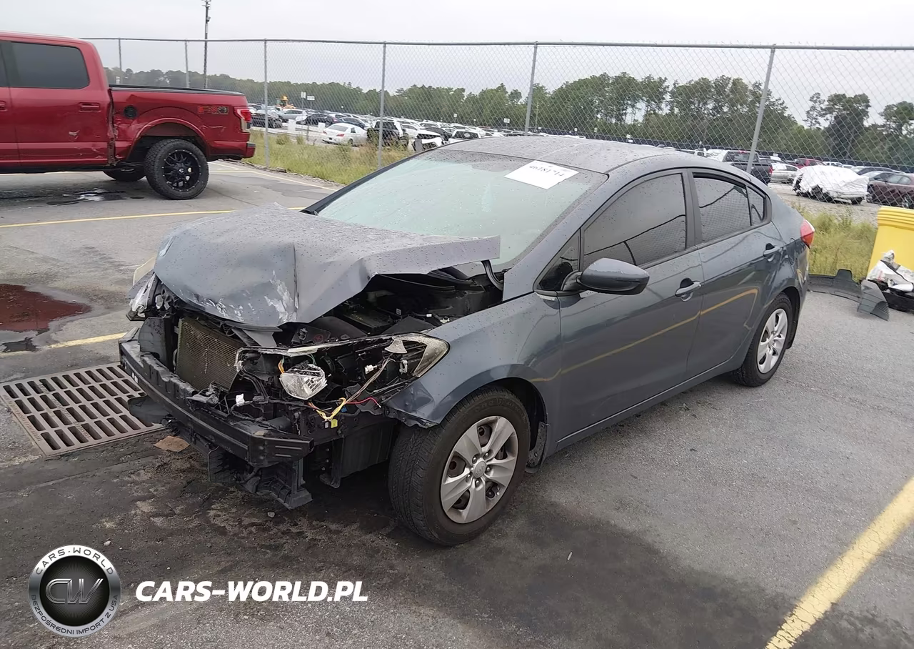 2016 Kia Forte Lx VIN:KNAFK4A6XG5551867 - 2
