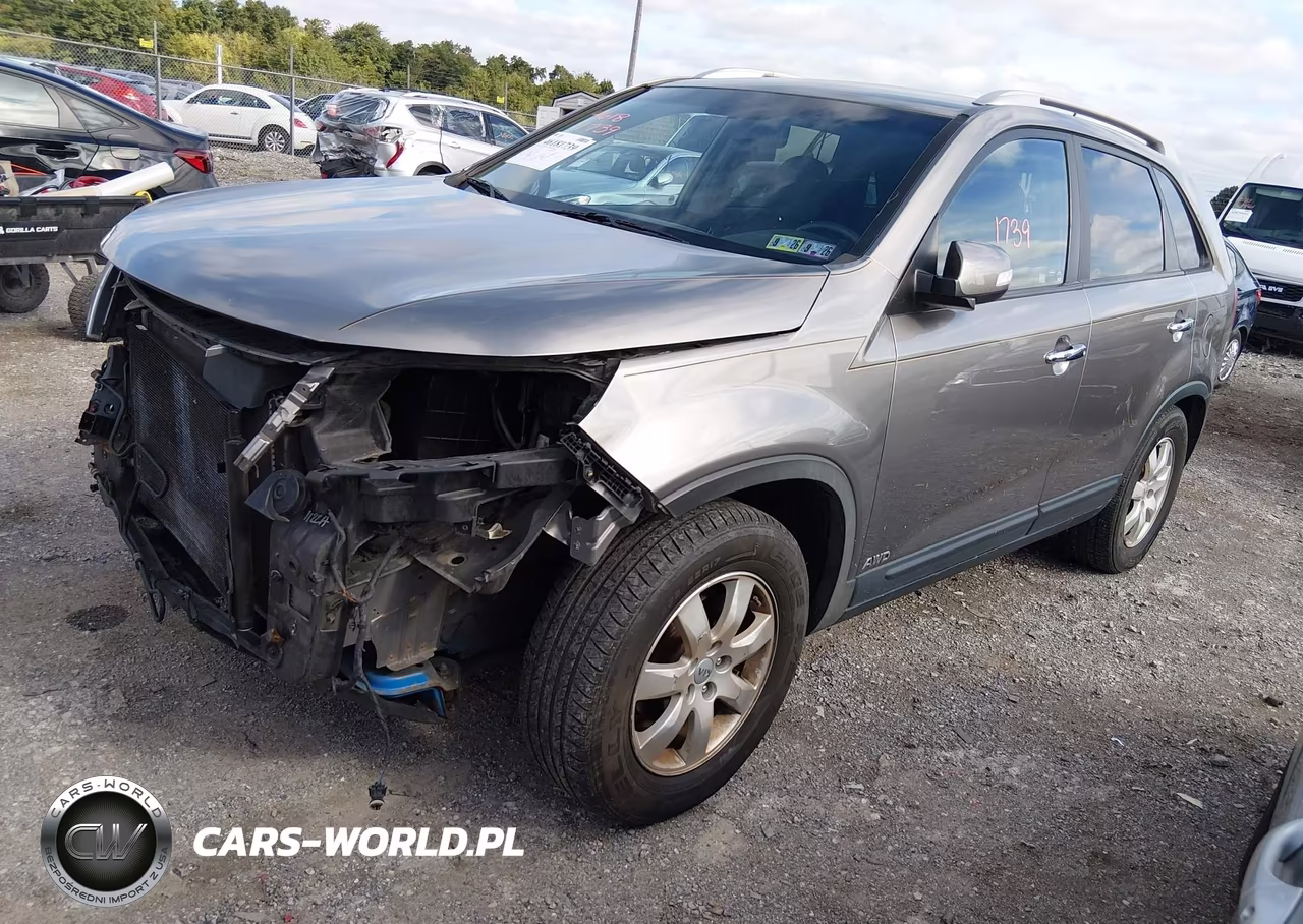 2012 Kia Sorento Lx V6 VIN:5XYKTDA23CG255893 - 2