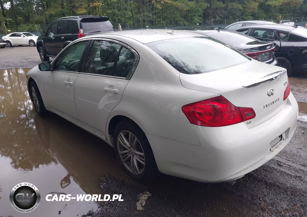 2012 Infiniti G25X VIN:JN1DV6AR8CM862515 - 3