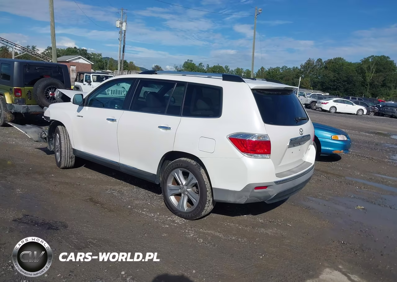 2013 Toyota Highlander Limited V6 VIN:5TDDK3EH9DS267863 - 3