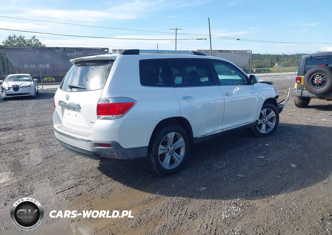 2013 Toyota Highlander Limited V6 VIN:5TDDK3EH9DS267863 - 4