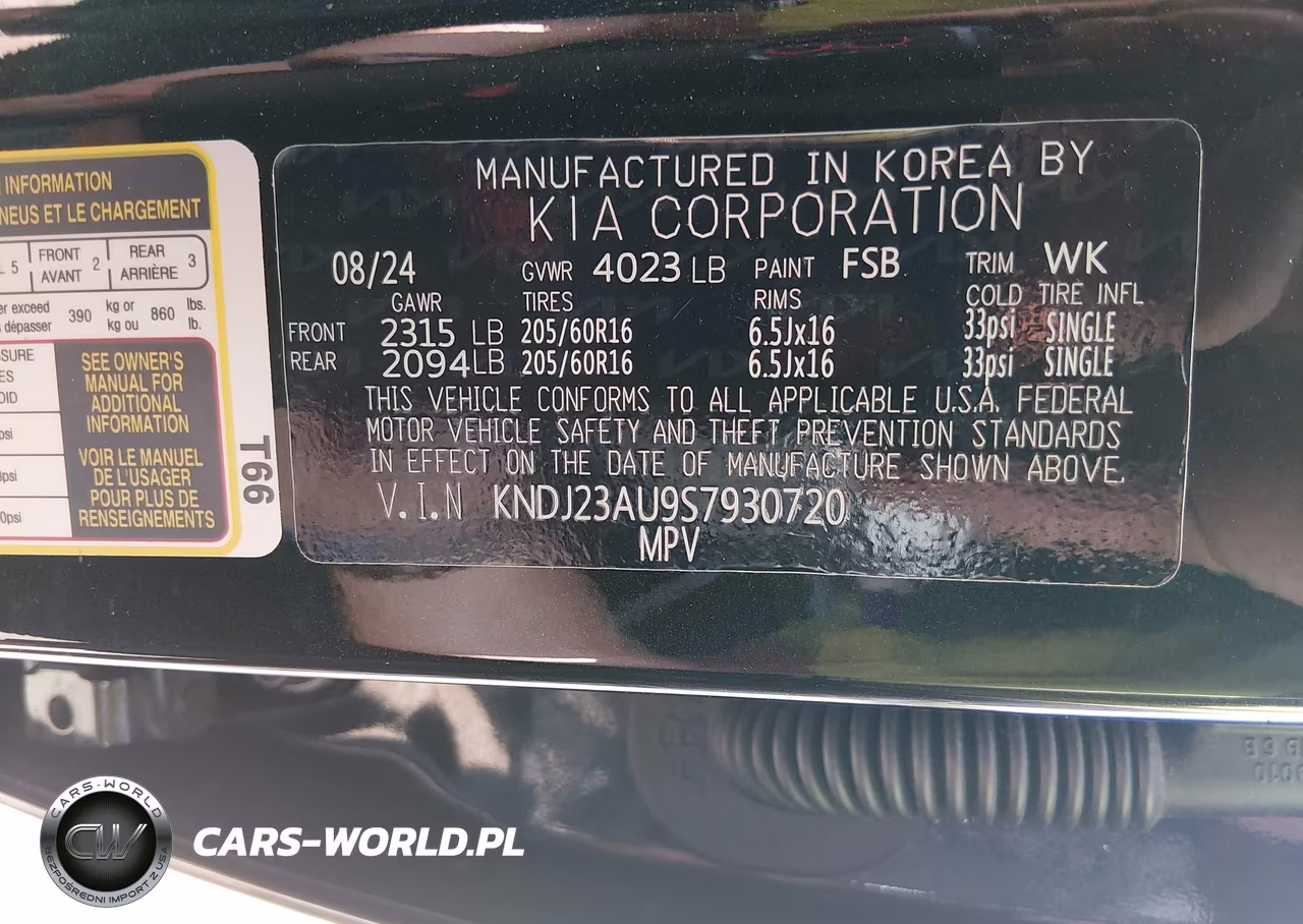 2025 Kia Soul Lx VIN:KNDJ23AU9S7930720 - 9