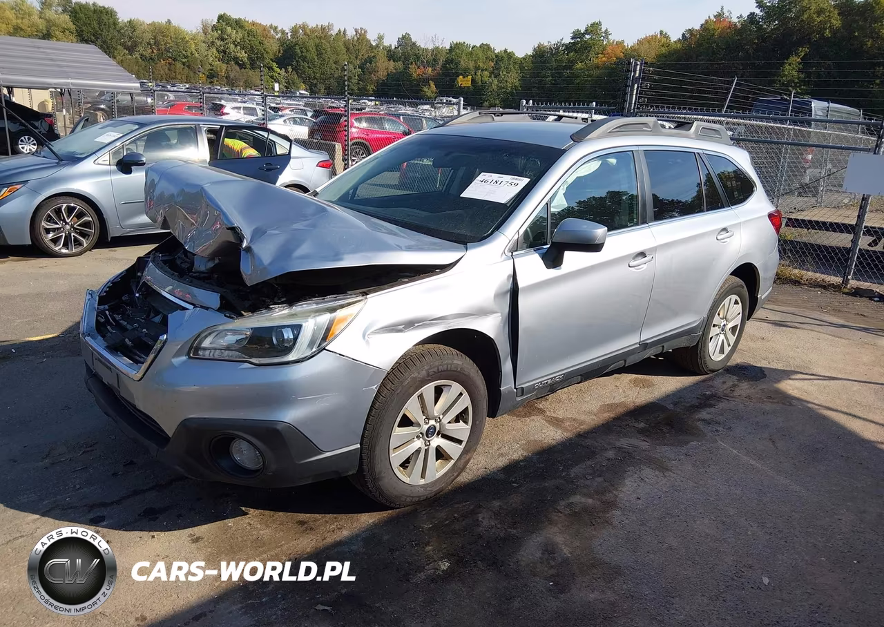 2016 Subaru Outback 2.5I Premium VIN:4S4BSACC2G3263657 - 2