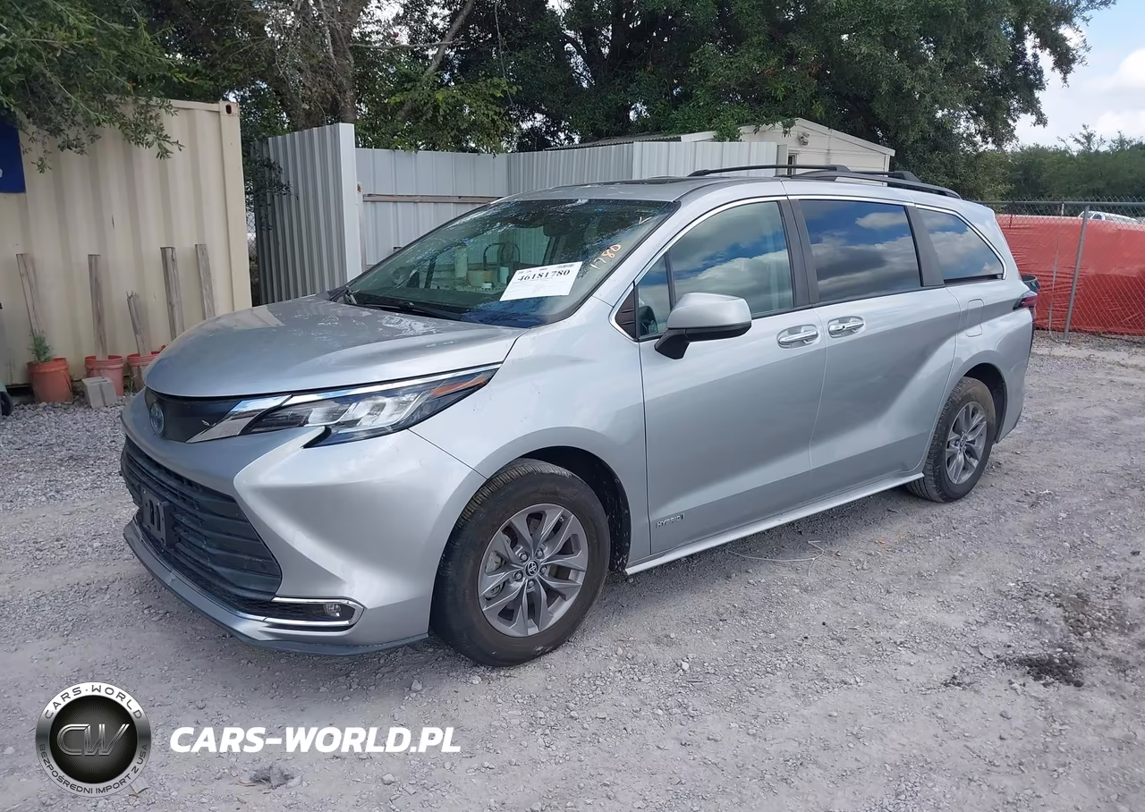 2021 Toyota Sienna Xle VIN:5TDJRKEC2MS066478 - 2