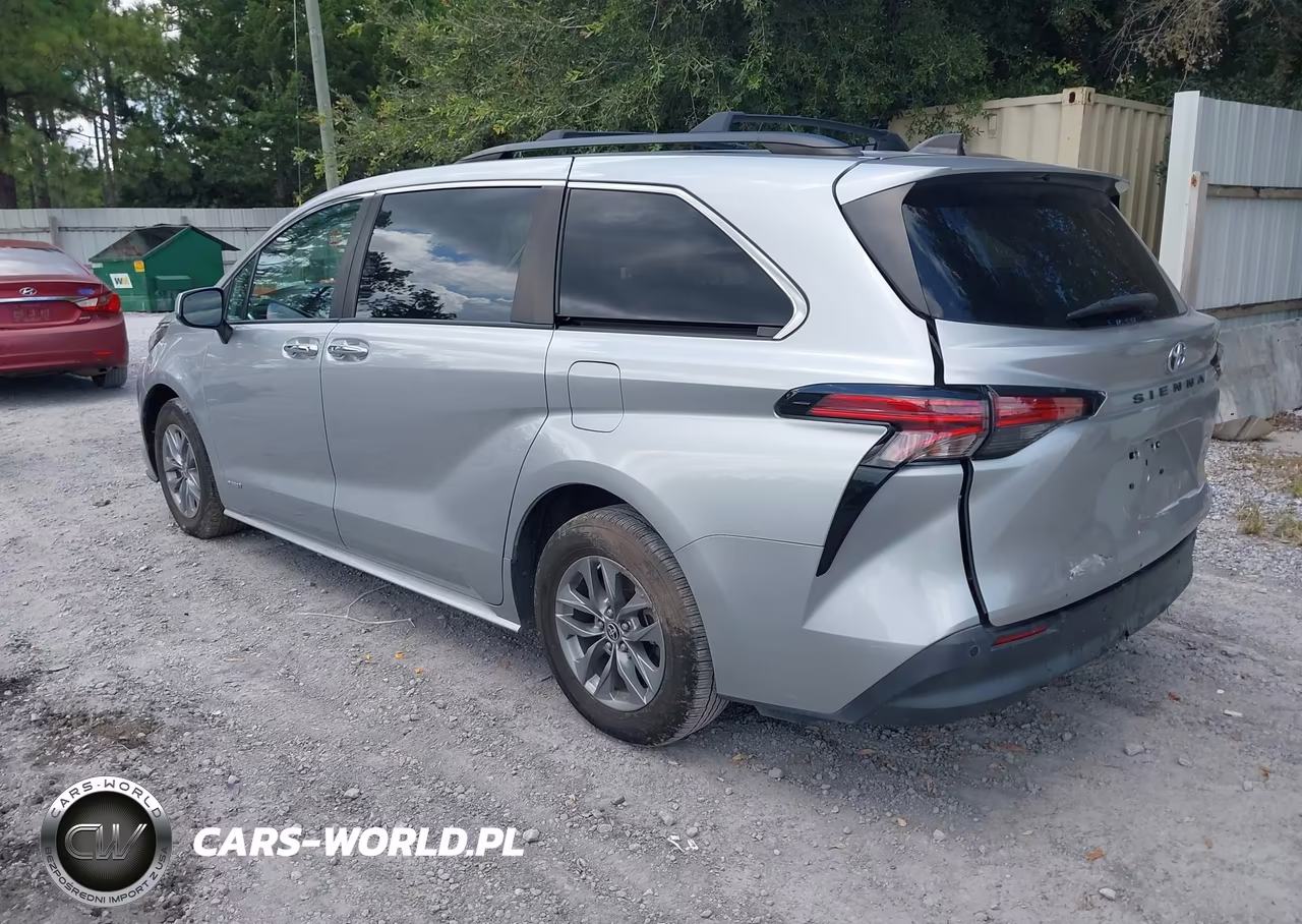 2021 Toyota Sienna Xle VIN:5TDJRKEC2MS066478 - 3