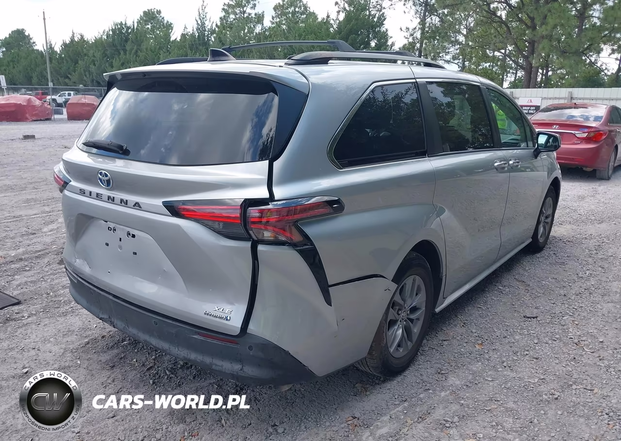 2021 Toyota Sienna Xle VIN:5TDJRKEC2MS066478 - 4