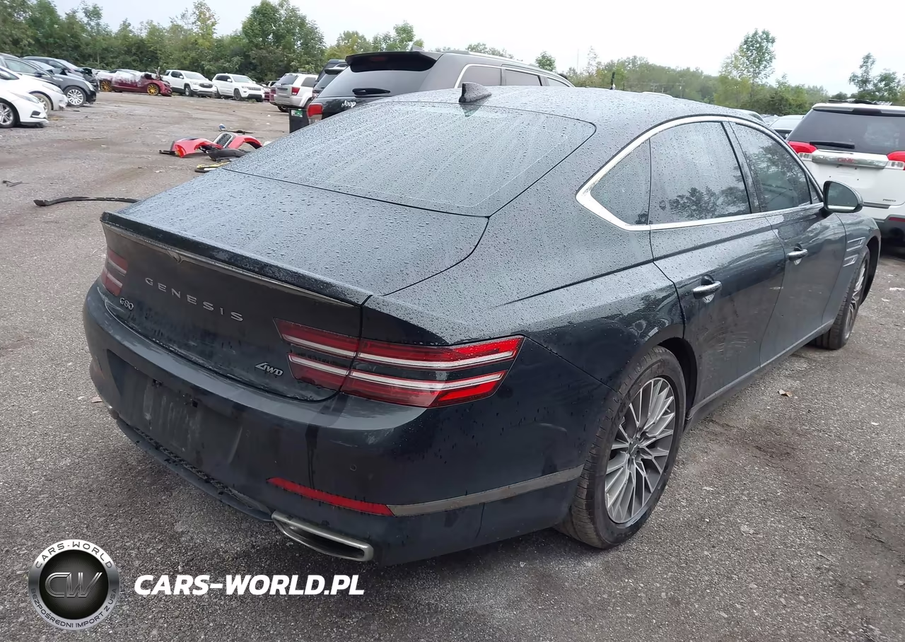 2021 Genesis G80 2.5T Awd VIN:KMTGB4SC2MU049336 - 4