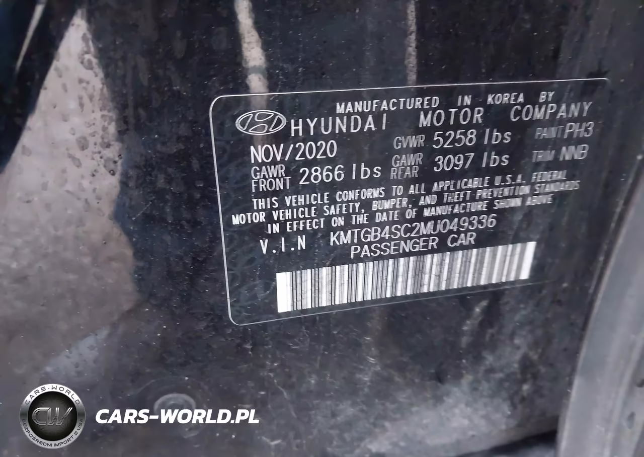 2021 Genesis G80 2.5T Awd VIN:KMTGB4SC2MU049336 - 9