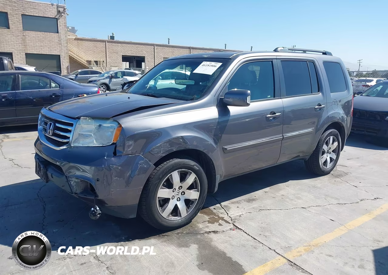 2015 Honda Pilot Touring VIN:5FNYF4H96FB047507 - 2