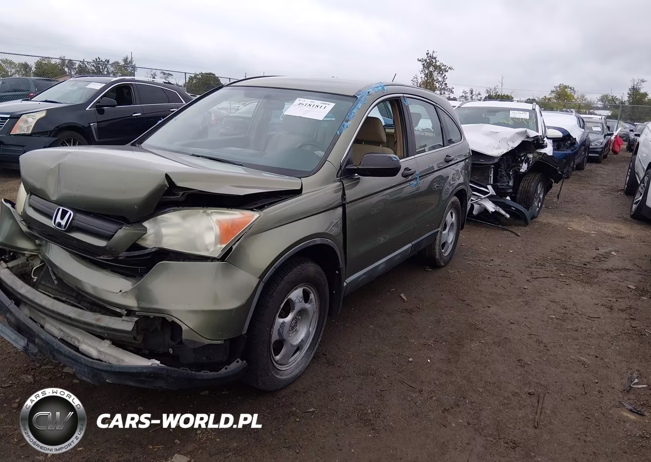 2008 Honda Cr-V Lx VIN:5J6RE48338L001971 - 2