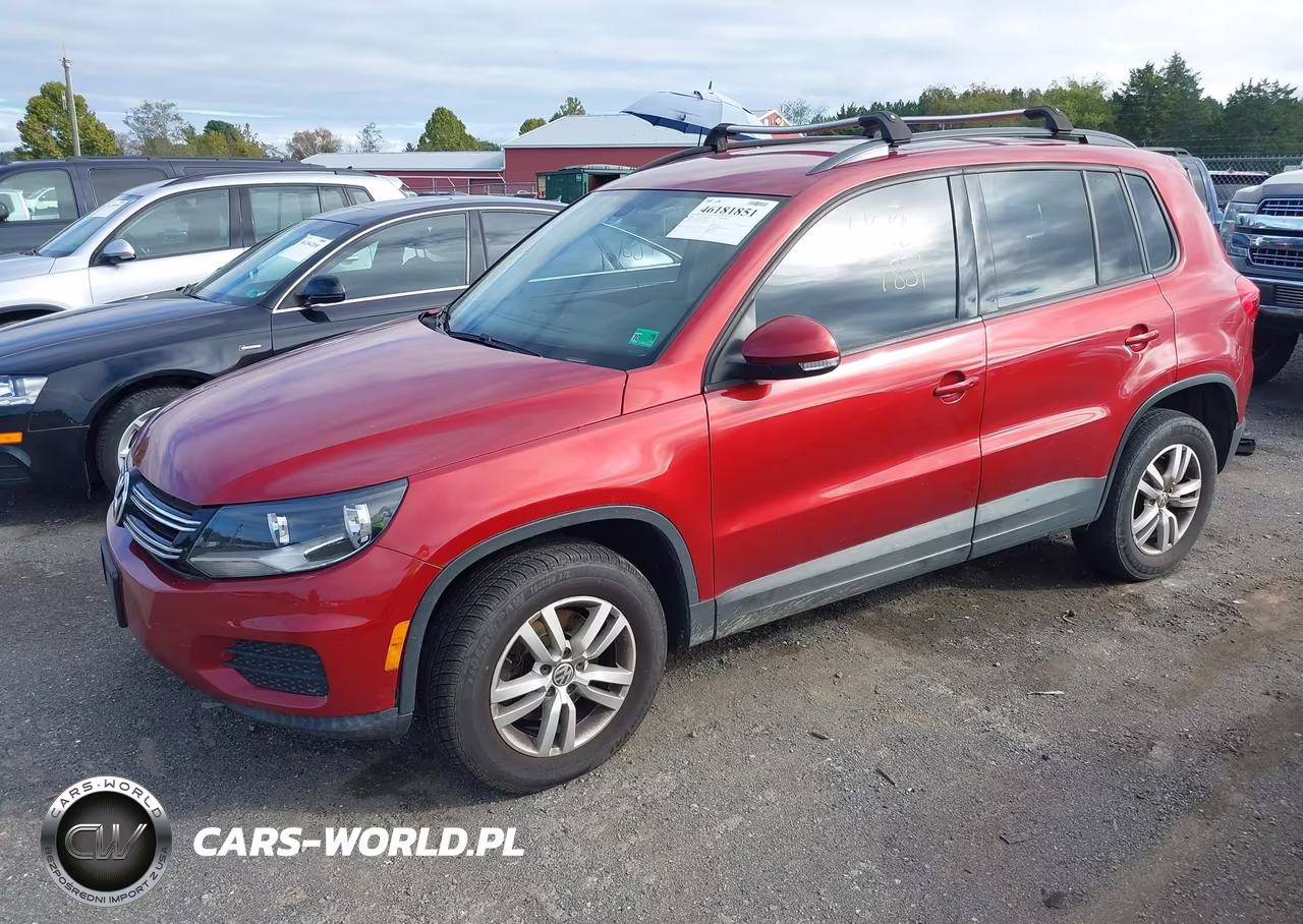 2016 Volkswagen Tiguan S VIN:WVGBV7AX9GW050493 - 2
