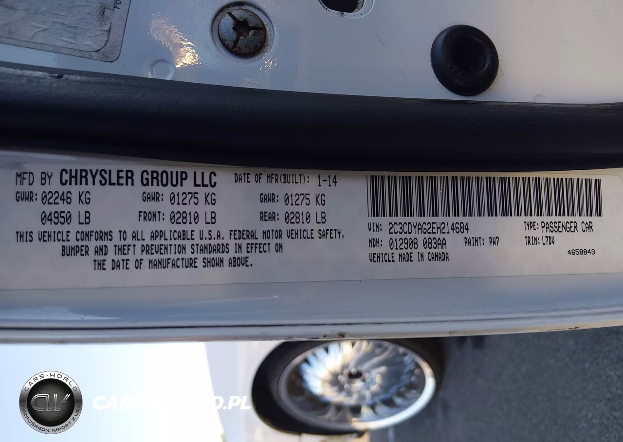 2014 Dodge Challenger Sxt VIN:2C3CDYAG2EH214684 - 9