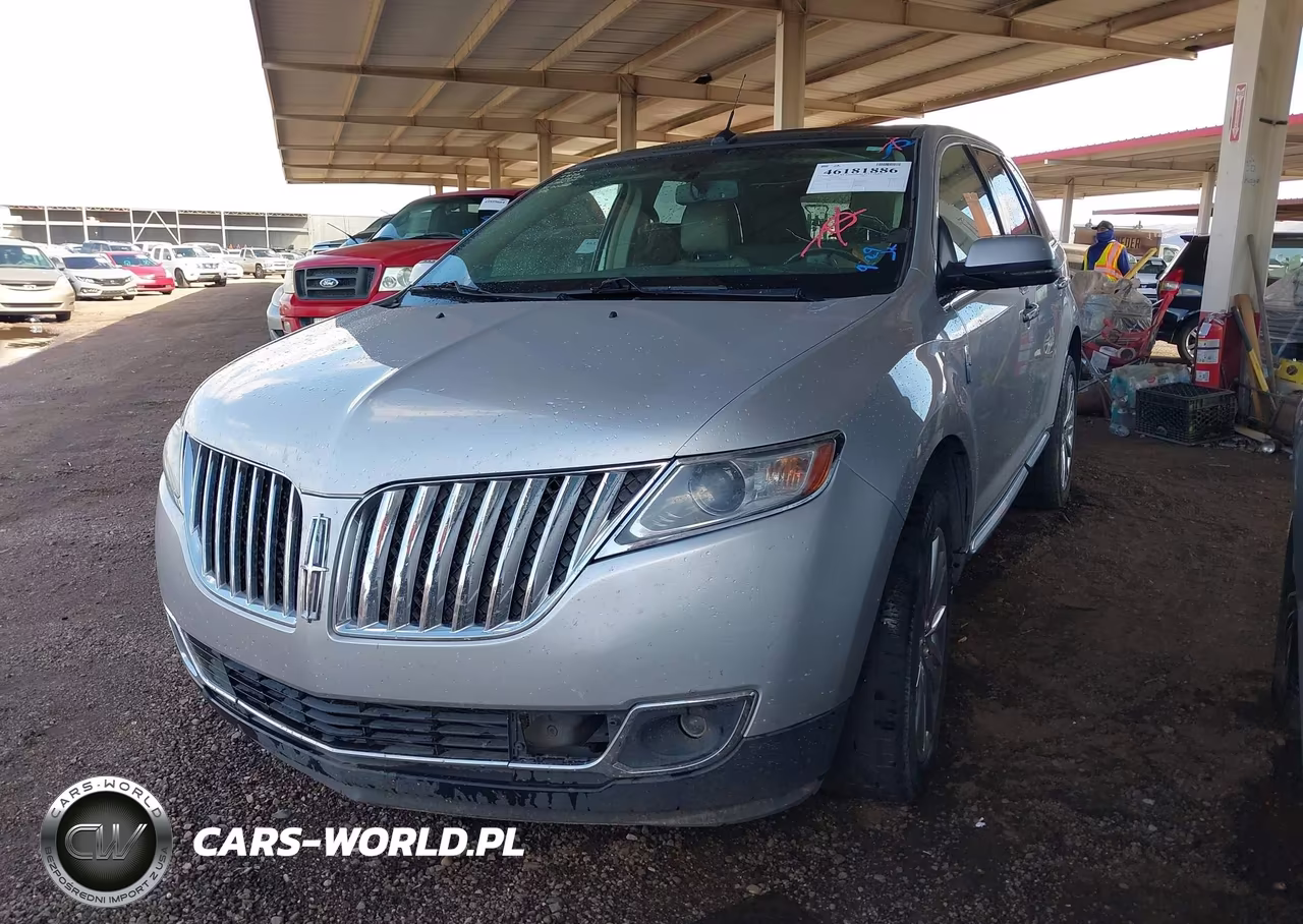2012 Lincoln Mkx VIN:2LMDJ6JK7CBL13163 - 2