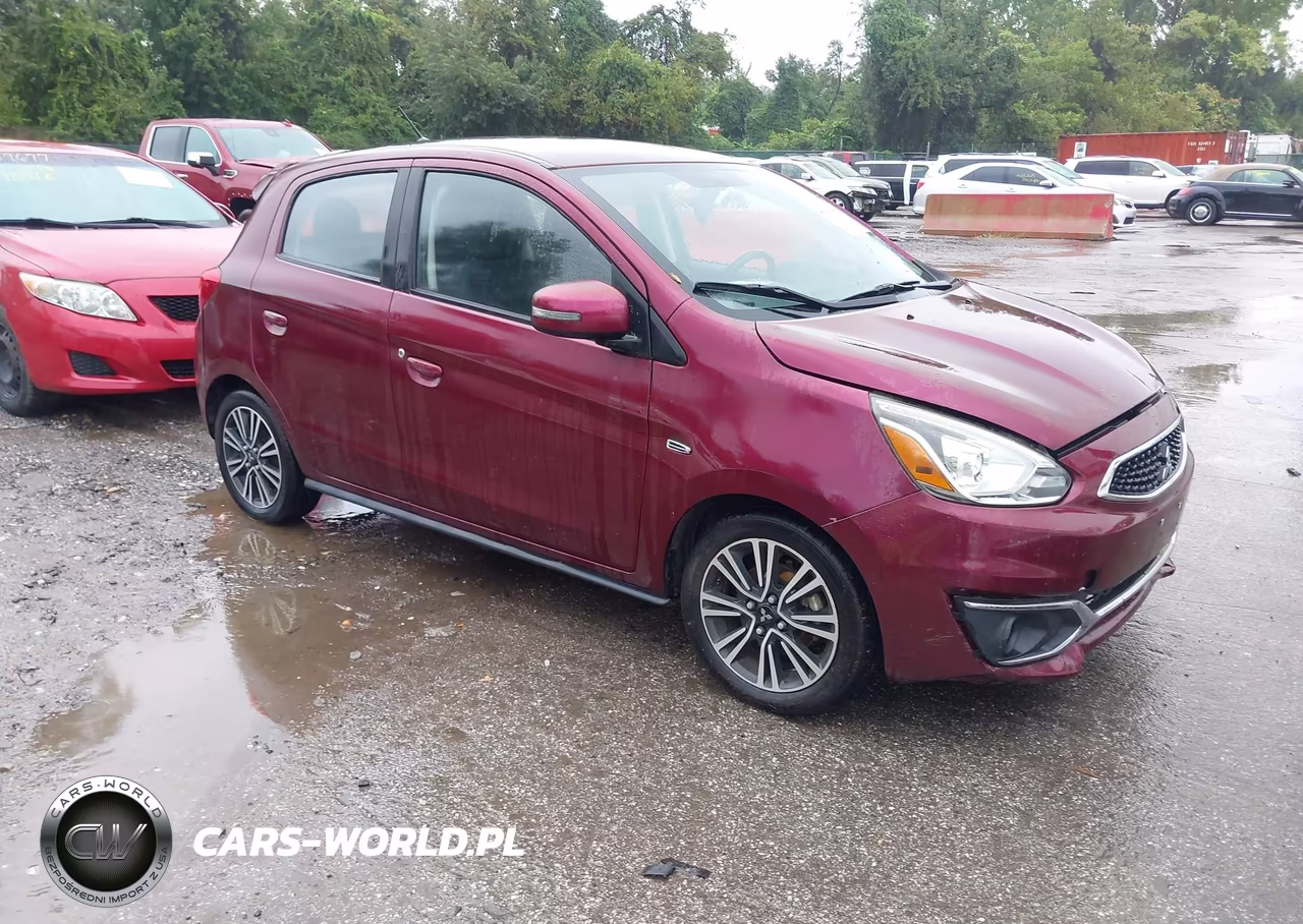 2017 Mitsubishi Mirage Gt VIN:ML32A5HJ8HH004135 - 1