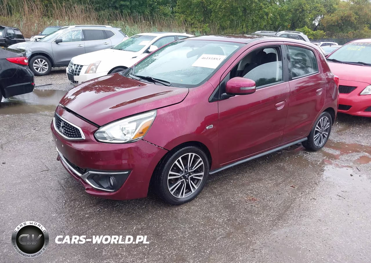 2017 Mitsubishi Mirage Gt VIN:ML32A5HJ8HH004135 - 2