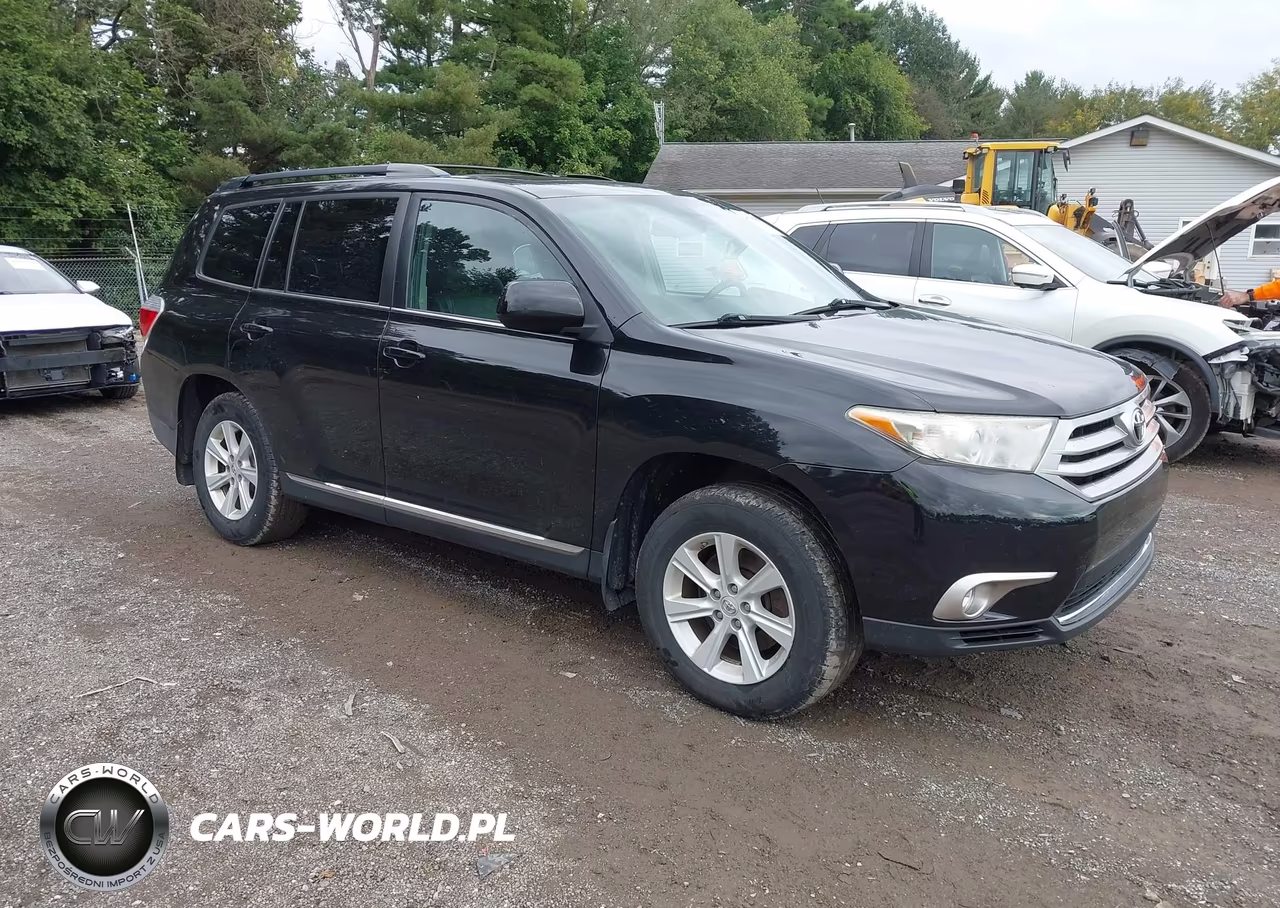 2012 Toyota Highlander Se V6 VIN:5TDBK3EH4CS098664 - 1