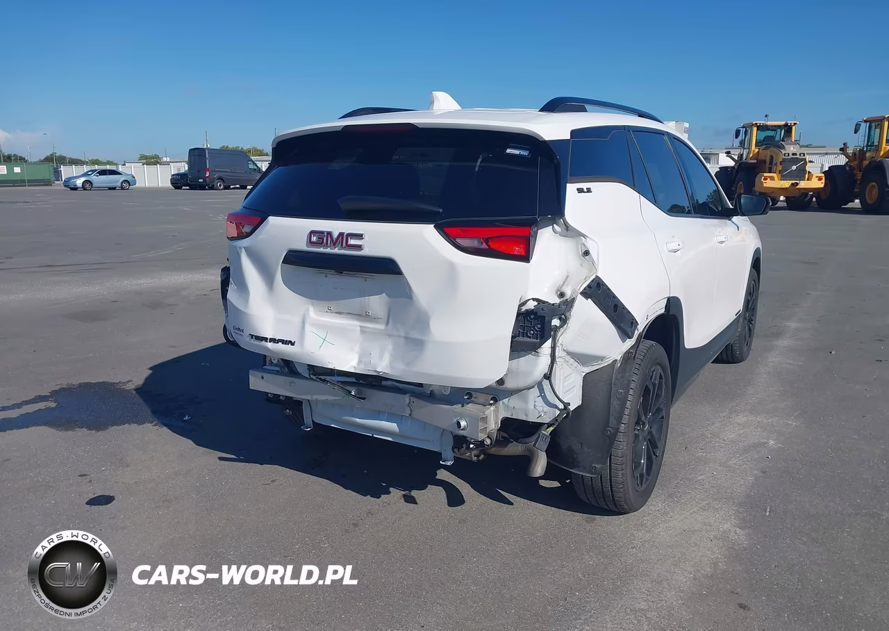 2021 GMC Terrain Fwd Sle VIN:3GKALMEV0ML370000 - 4