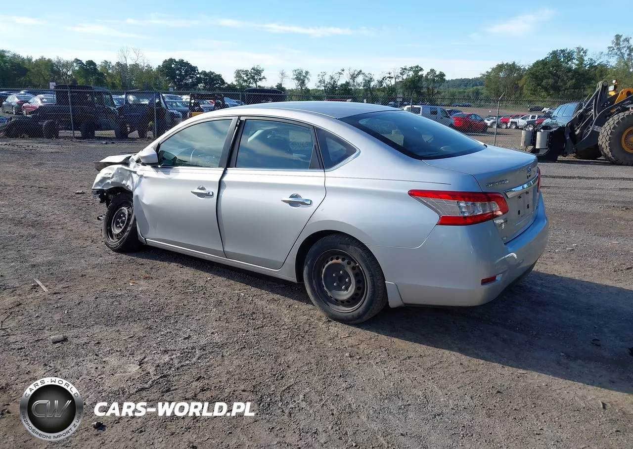 2014 Nissan Sentra Fe+ S-Fe+ Sv-S-Sl-Sr-Sv VIN:3N1AB7AP7EY244926 - 3