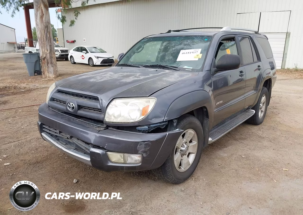 2003 Toyota 4Runner Limited V6 VIN:JTEZU17R338005829 - 2