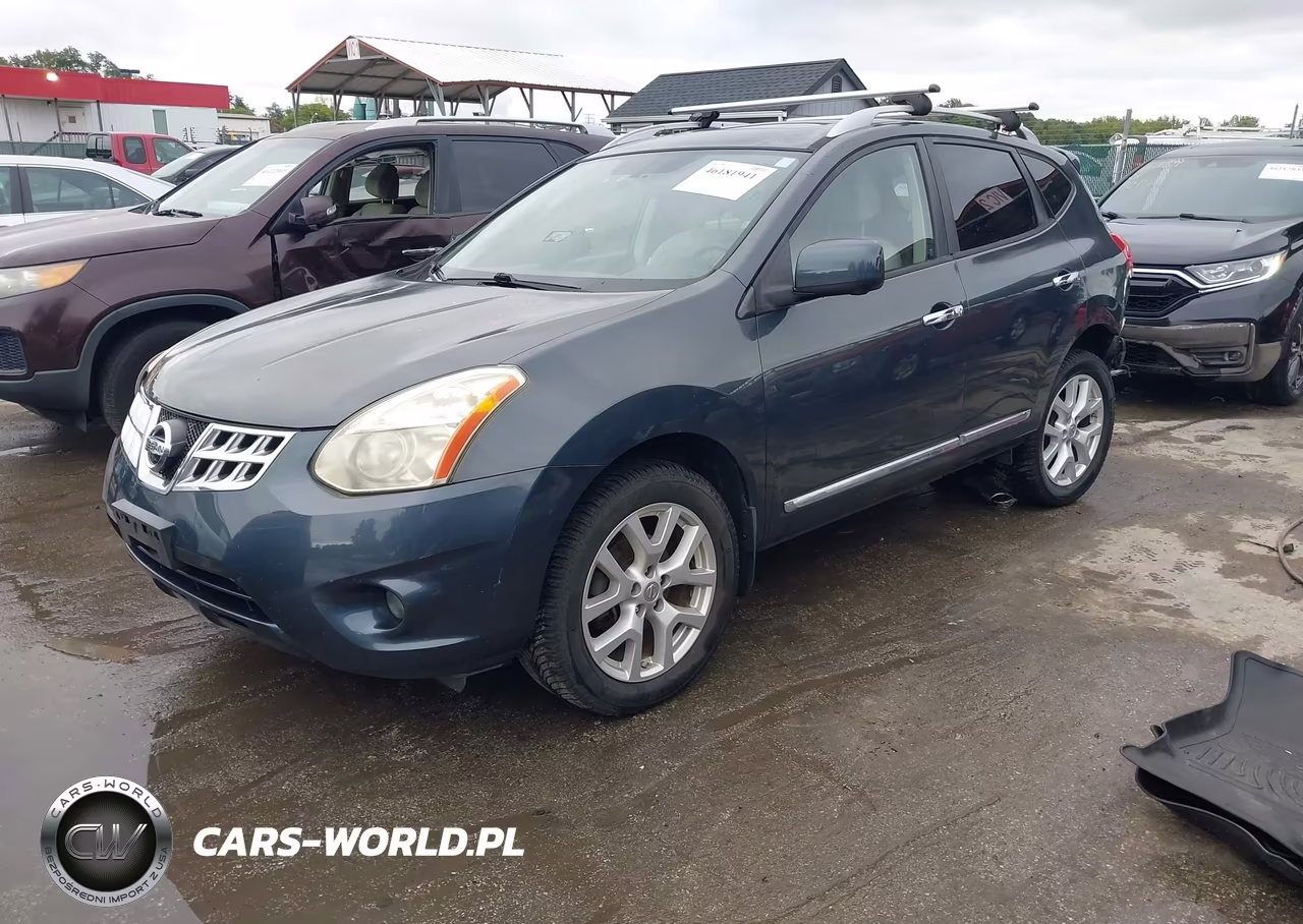 2013 Nissan Rogue Sv W-Sl Pkg VIN:JN8AS5MV9DW102163 - 2